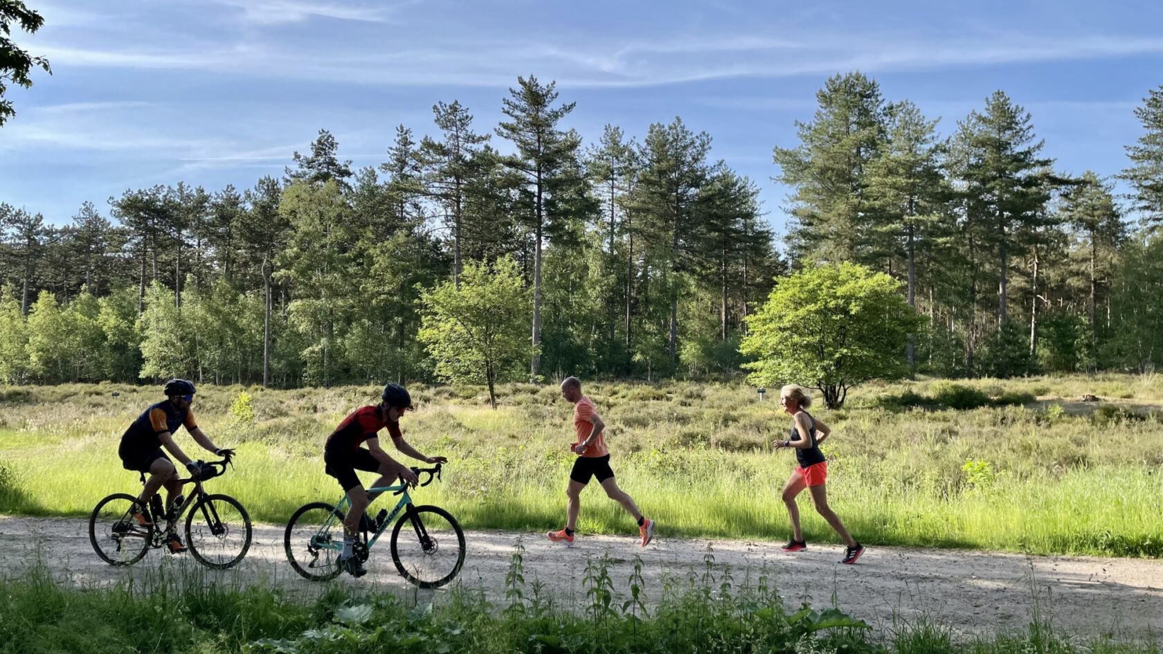 Buitencode: ruimte voor elkaar, sportief gebaar