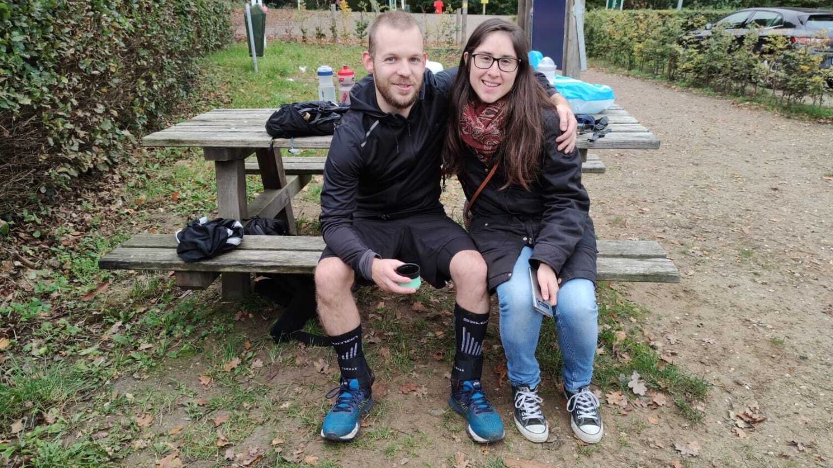 Danny van Haren liep 100 kilometer voor het goede doel