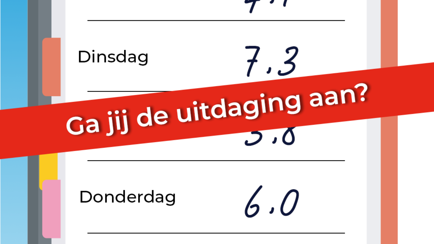 Uitdaging: Loop 42,2 kilometer in één week