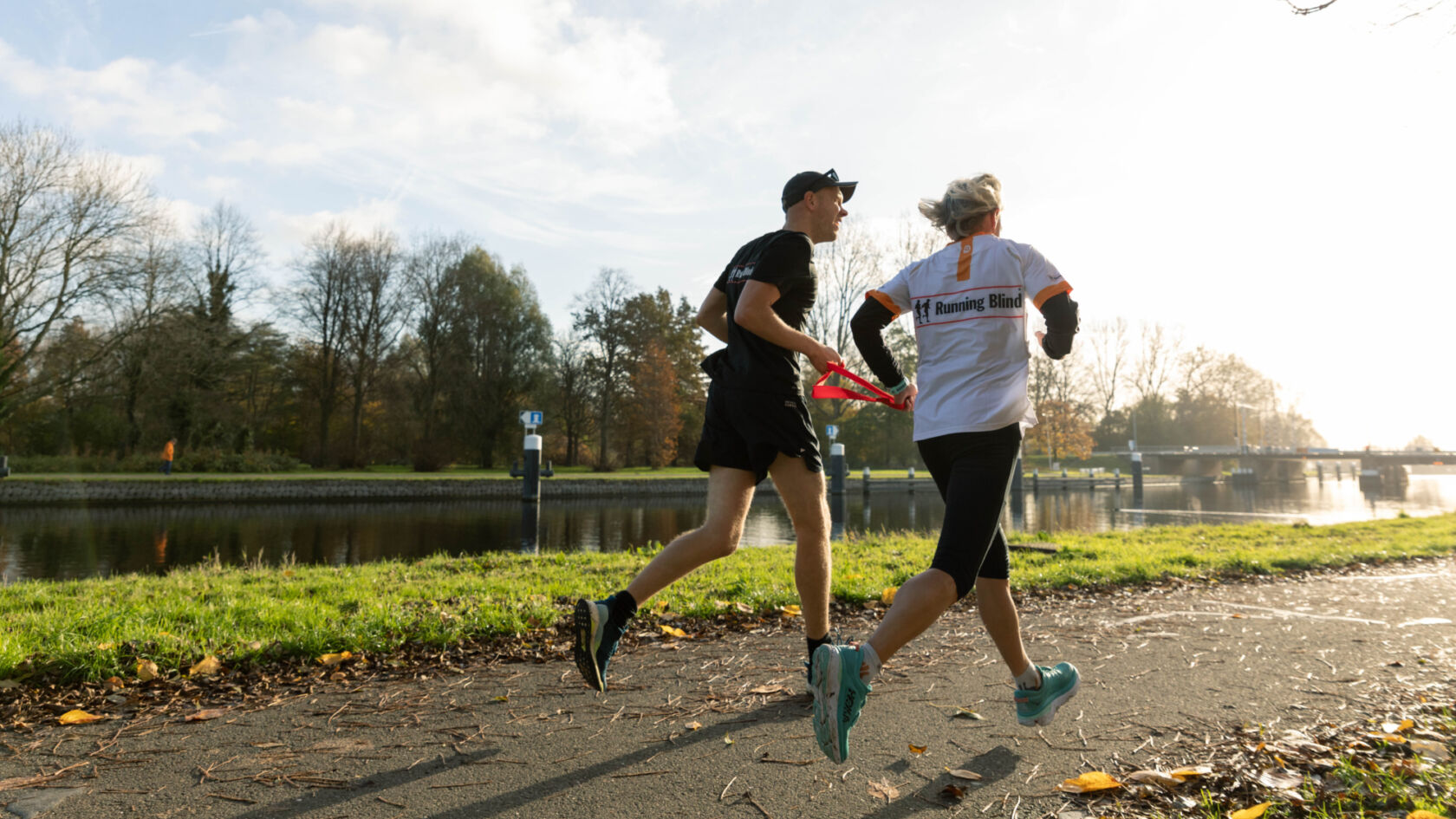 Stichting Running Blind zoekt hardloopbuddy’s door het hele land