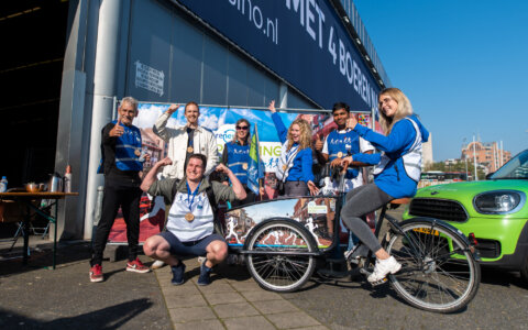 Hardlopend afval opruimen voor de ASML Marathon Eindhoven