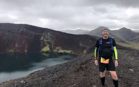 Hardlopend IJsland ontdekken zoals Dennis Vangangel