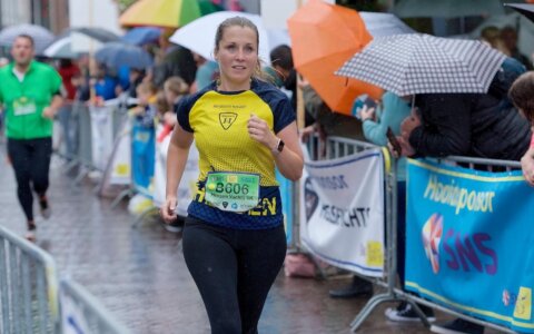 Carlien liep haar eerste wedstrijd: ‘Ik heb nog nooit zoiets leuks gedaan’