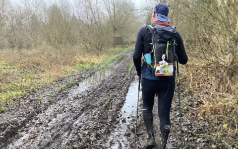 Cees Dijkstra voltooide de 160 kilometer lange Bello Gallico