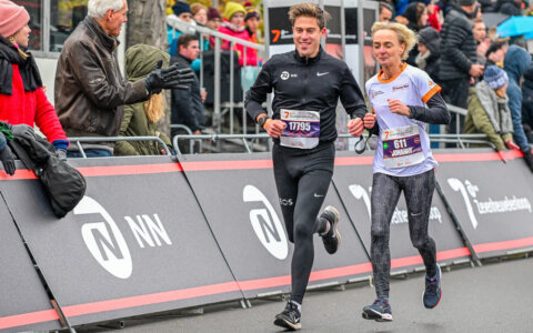 Johanny Gelens gaat voor goud bij NK Running Blind