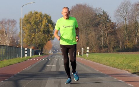 Doel behaald: Kees liep zijn 100e halve marathon
