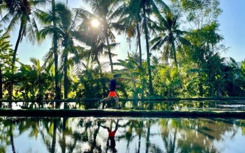 Ultrarunner Frank over zijn zomerse avontuur op Bali