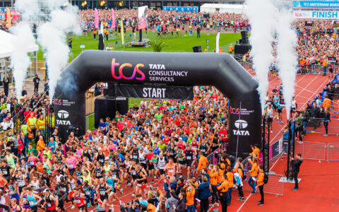 De TCS Amsterdam Marathon: ‘die finish in het Olympisch Stadion is geweldig’