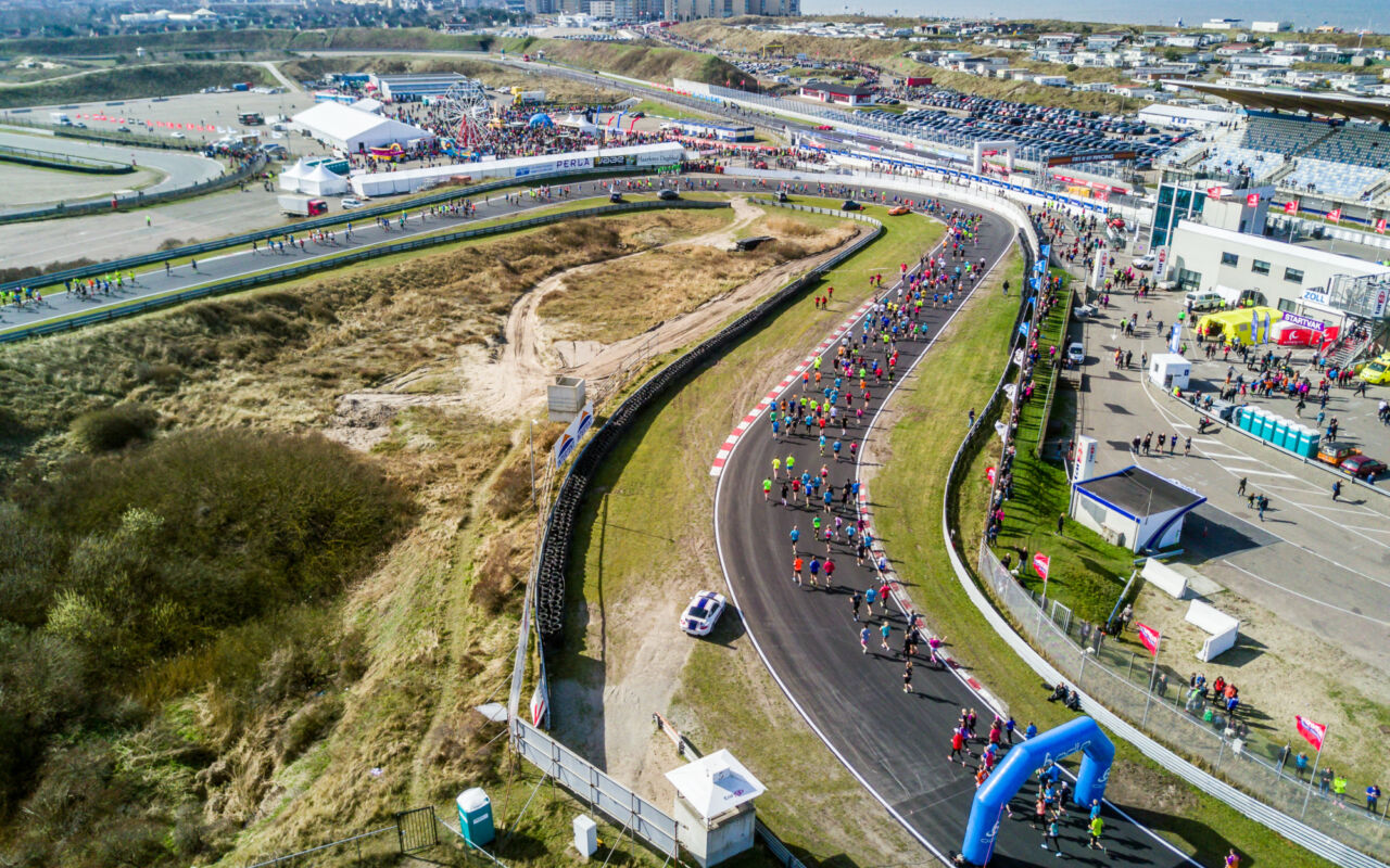 Start vanuit jouw eigen virtuele pitstraat tijdens de Zandvoort Circuit Run!