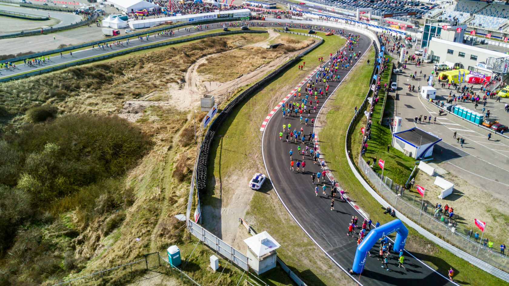 Start vanuit jouw eigen virtuele pitstraat tijdens de Zandvoort Circuit Run!