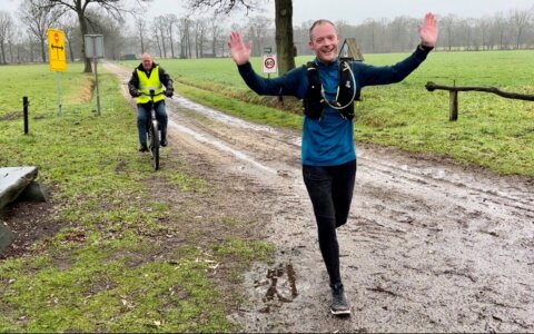 Arjan Horstman loopt Twentse Hilligenpad voor goede doel