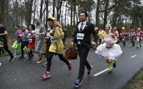 Hardlopen met carnaval