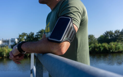 Waar laat je je telefoon tijdens het hardlopen?