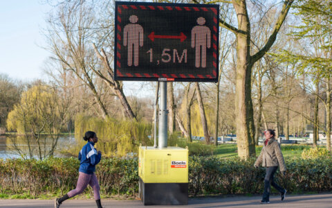 Wat betekent de avondklok voor hardlopers?