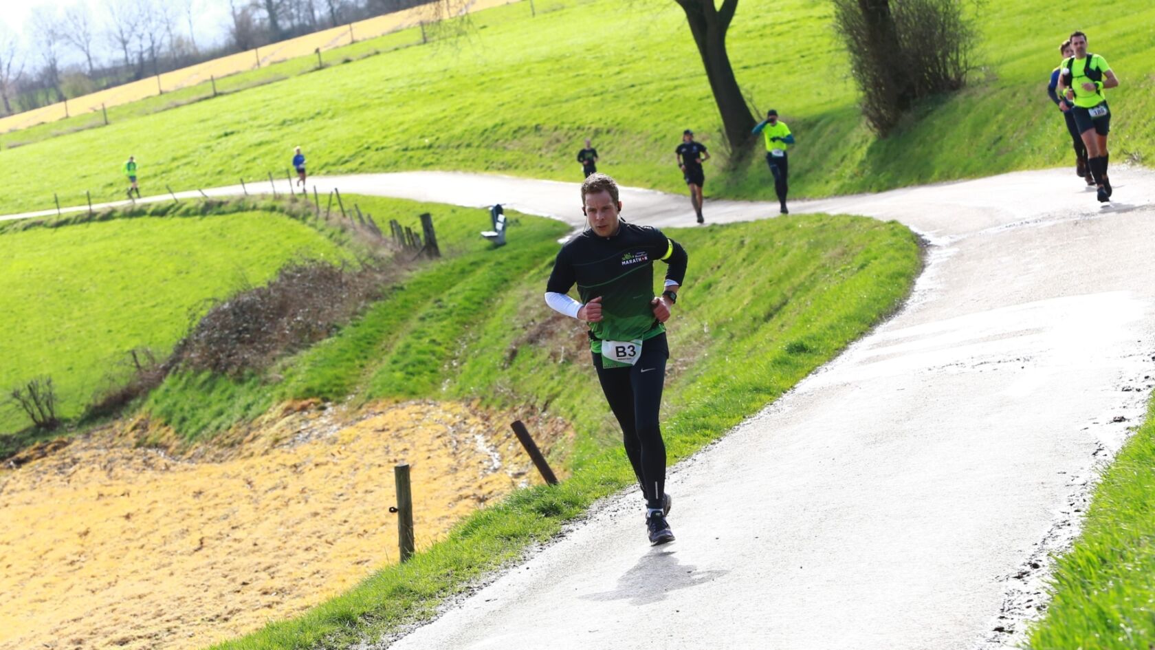 Hardlopen in het Zuid-Limburgse Heuvelland