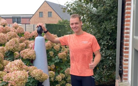 Dwars door België lopen voor Margret