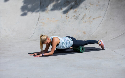 Gebruik je foamroller voor een warming-up en cooling-down