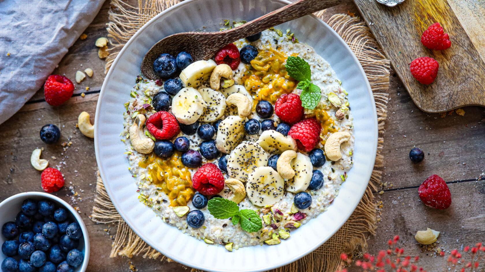 Maak een heerlijk stevig ontbijt met boekweitvlokken!
