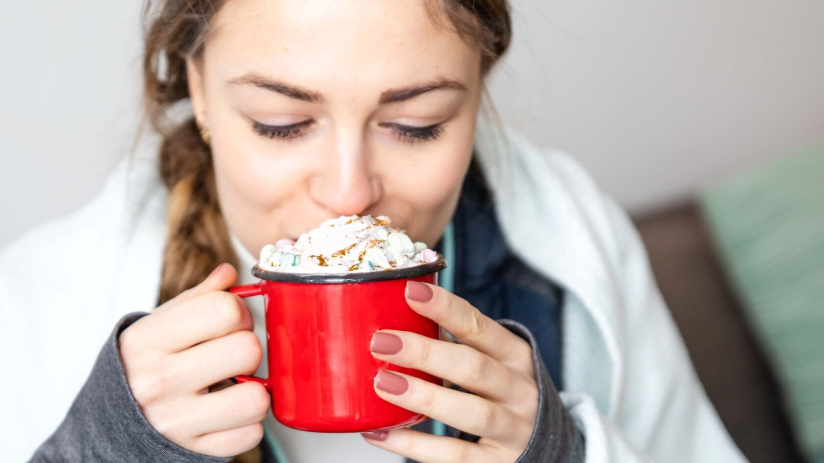 Herstellen doe je met chocolademelk