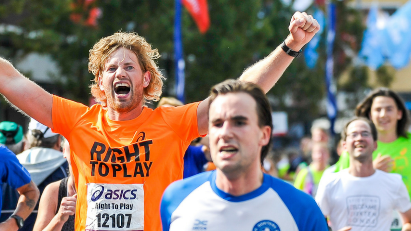De ultieme Dam tot Damloop ervaring met Right To Play!