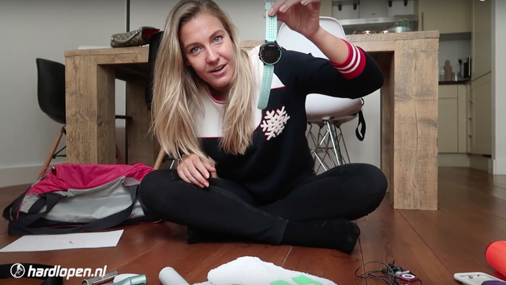 Vlog: wat neemt Annemerel mee in haar wedstrijdtas?