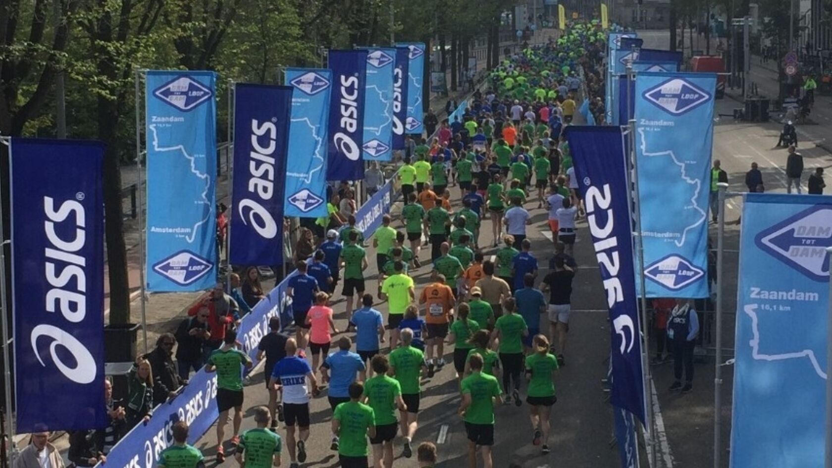 Sytske loopt de Dam tot Damloop met een missie