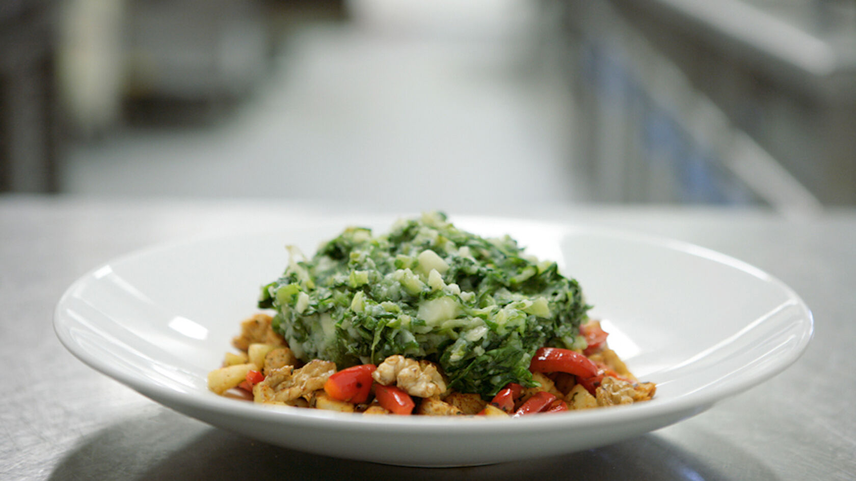 Recept: vega-andijviestamppot