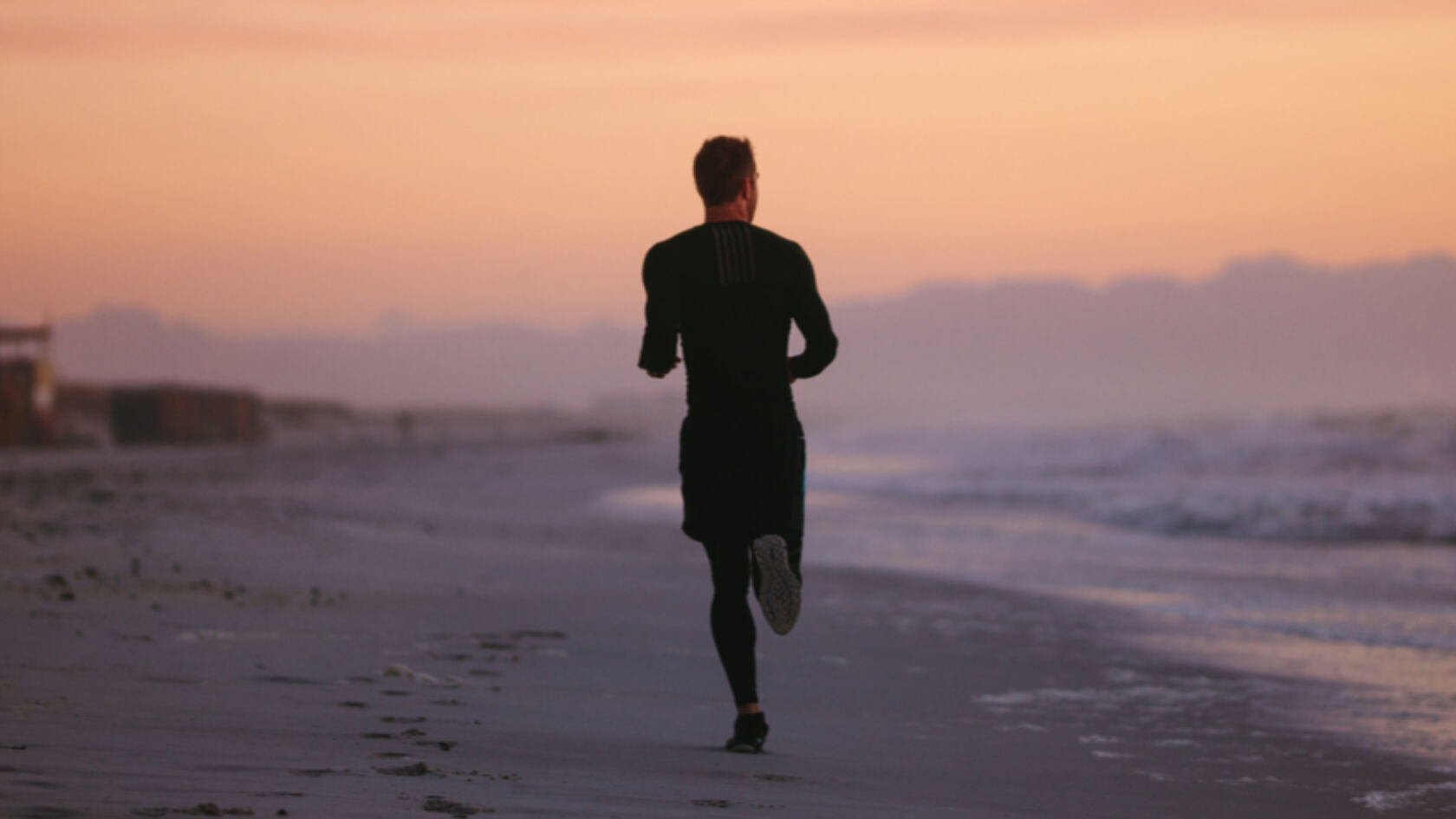 5x lopen op het strand