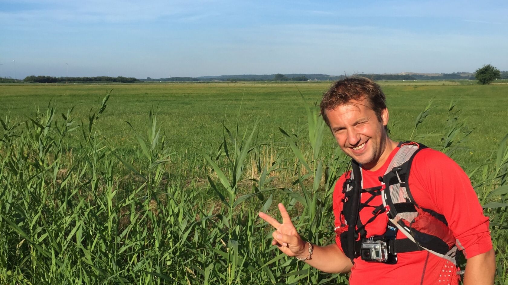 Kilometervreter Anton-Jan Thijssen: “Binnen een jaar liep ik langs de hele grens van Nederland”