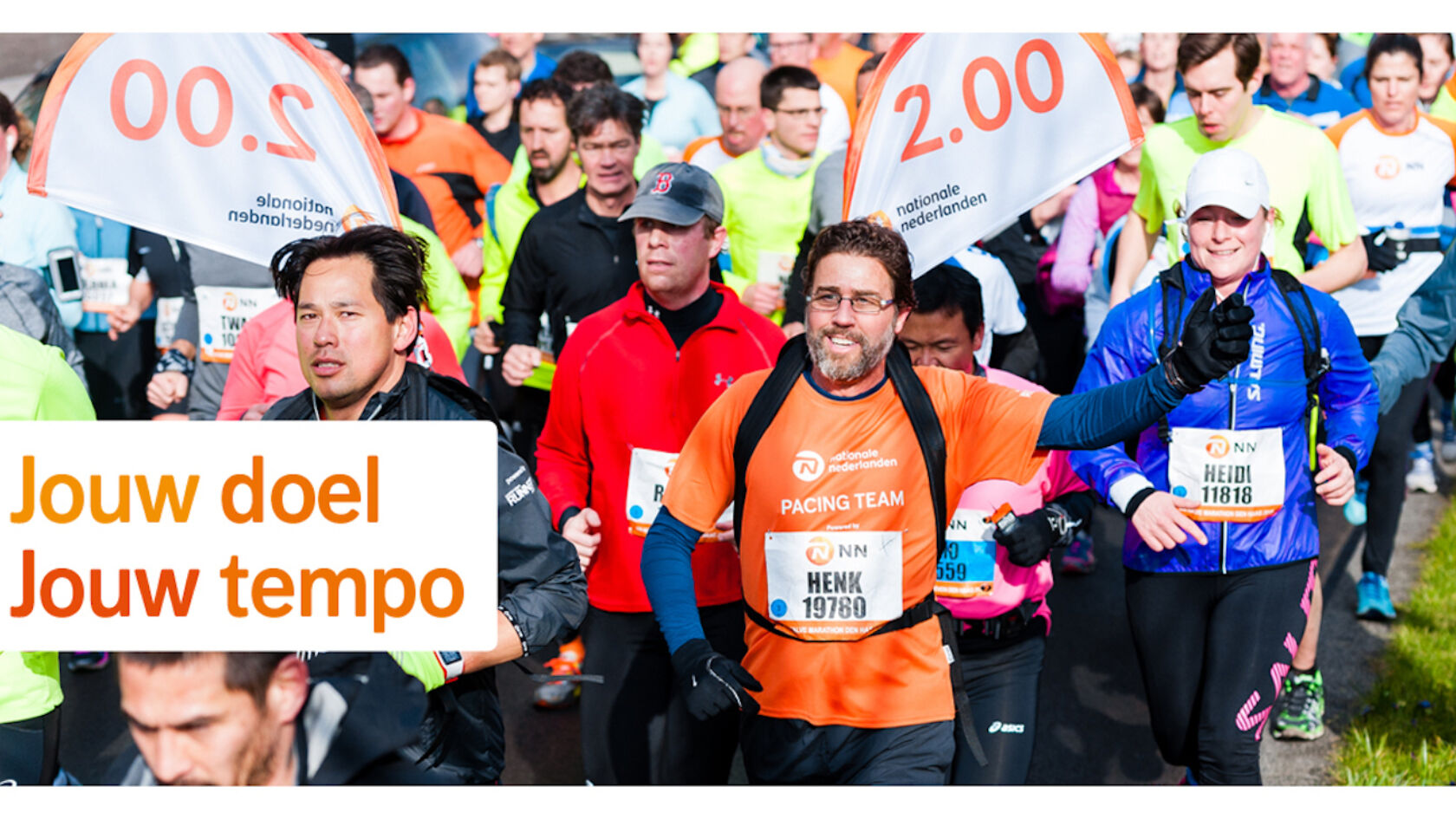 Voor elke loper een tempogroep tijdens de NN CPC Loop