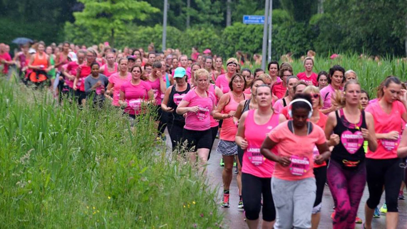 Pink Running Day: 4 ladiesruns op 1 dag