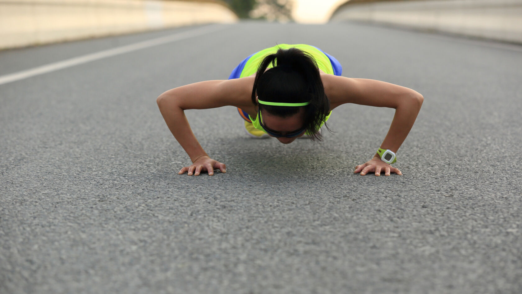 Werk aan je core met push-ups tijdens je training