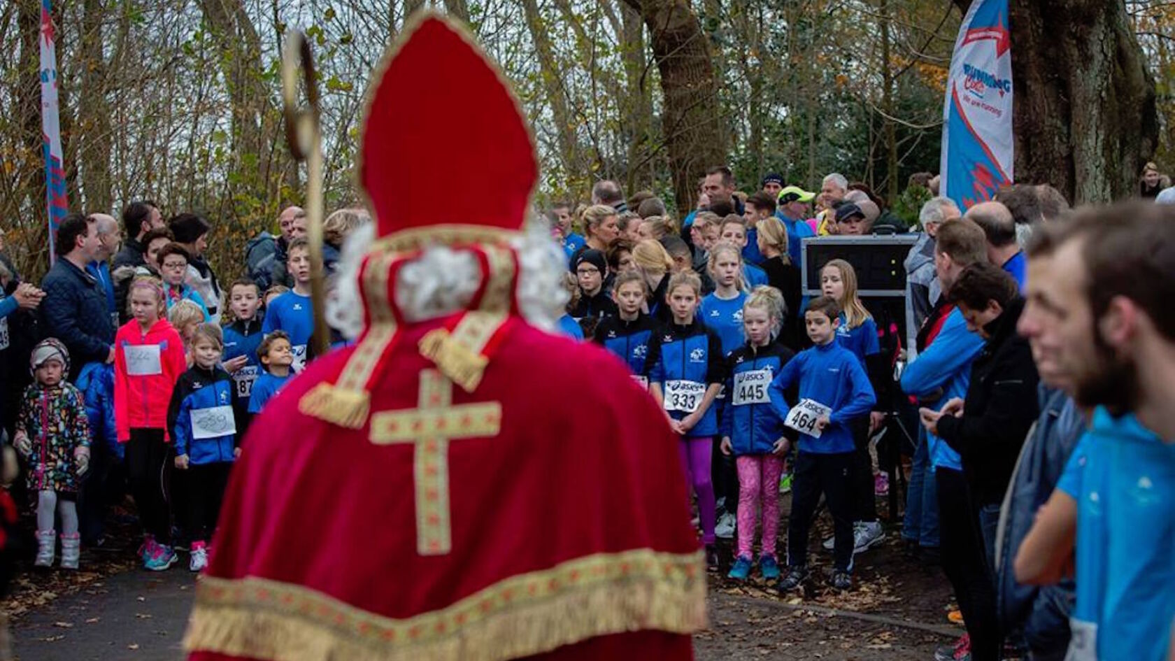 Lopen met Sinterklaas