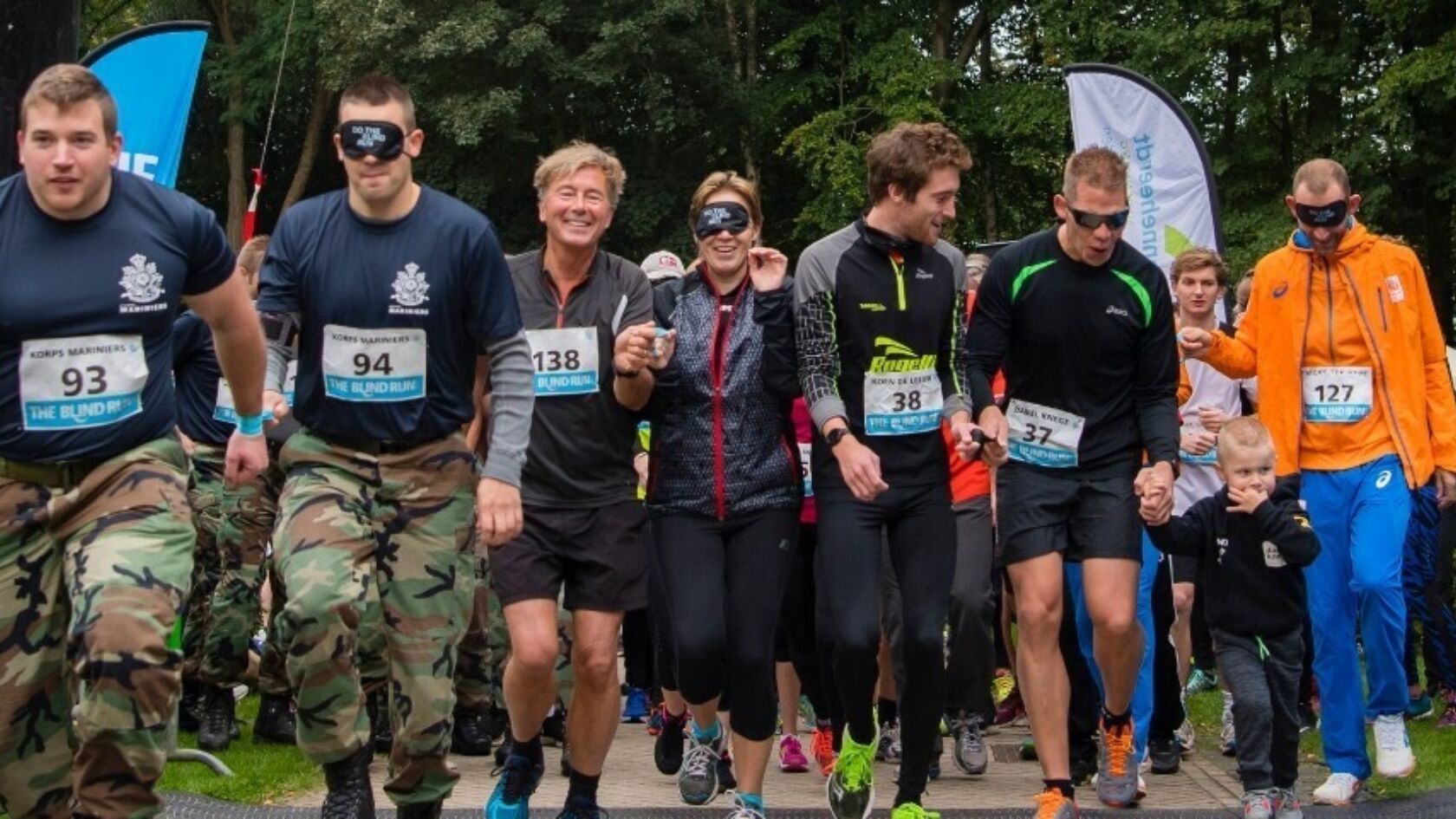 The Blind Run, samen hardlopen voor blind sporten.