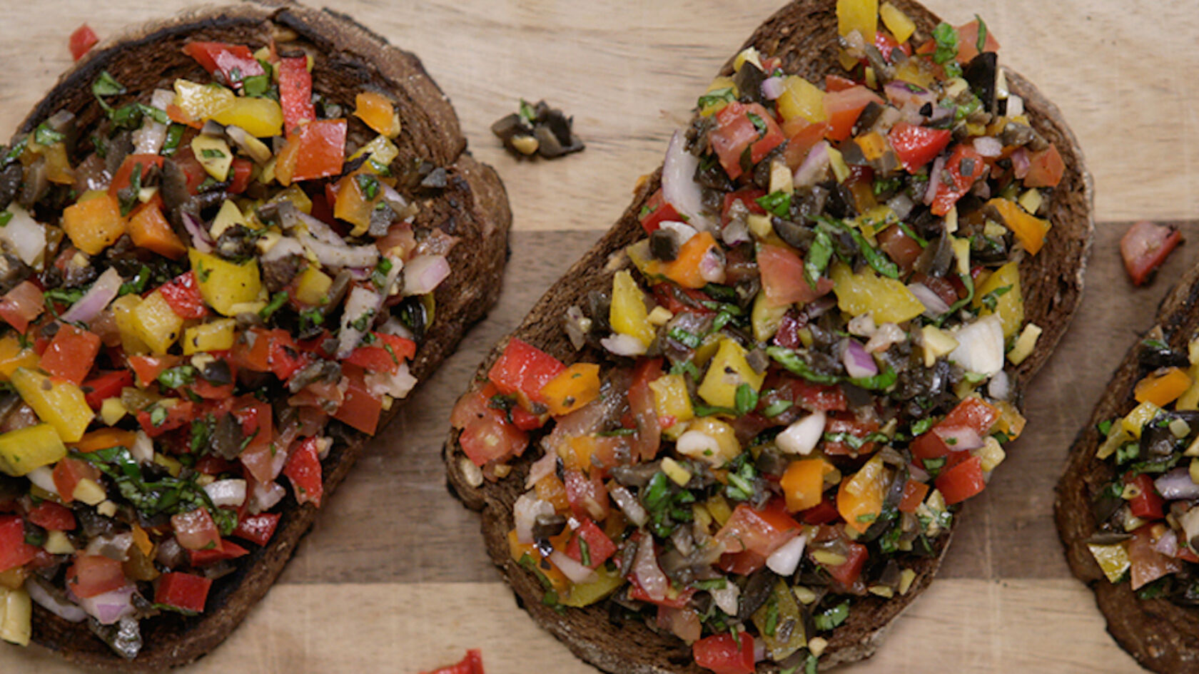 Recept voor tussendoor: bruschettasnack