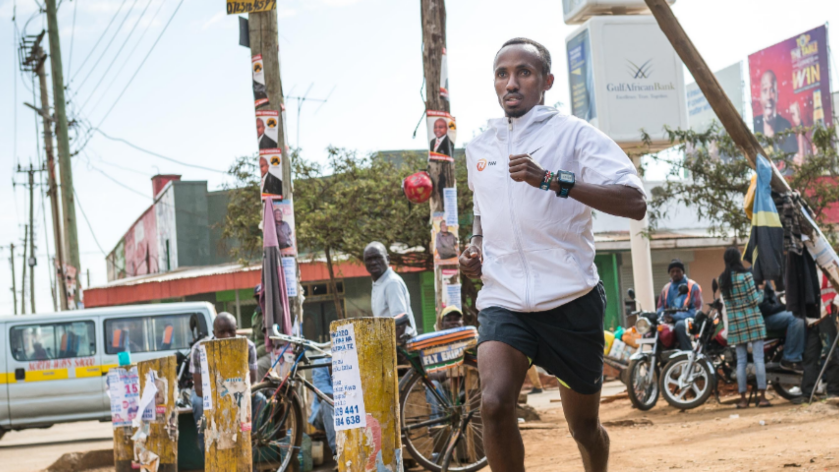 De gedachten van Abdi voor en tijdens die 42,195 kilometer