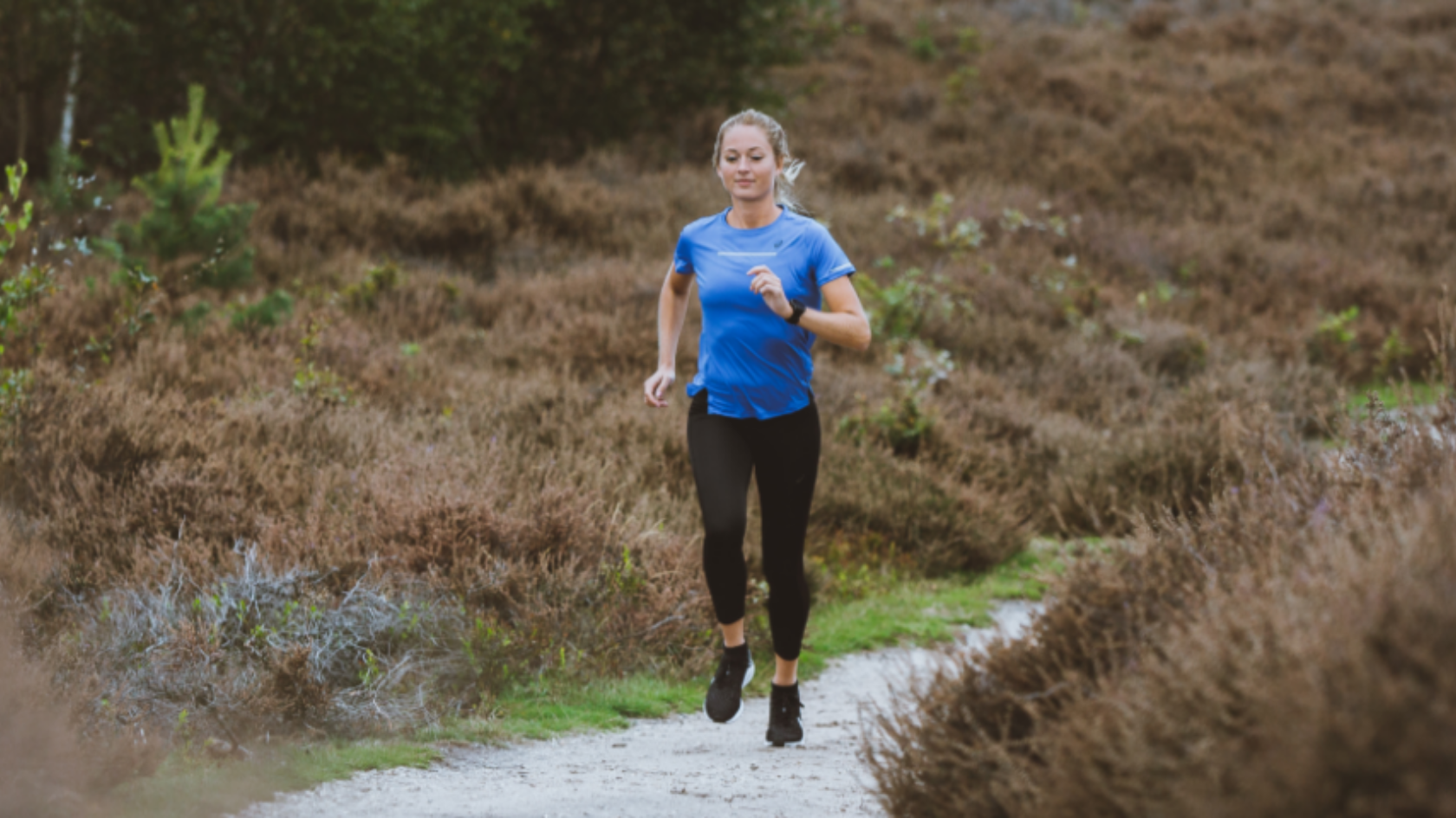 Let op hardlopers: HOUD AFSTAND!