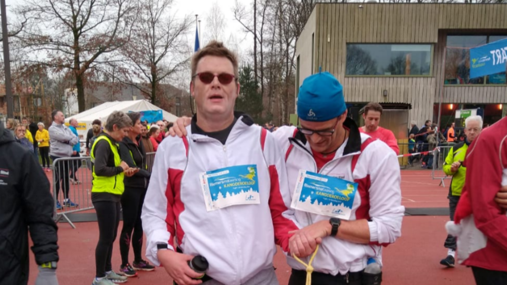 Hardlopen met een visuele beperking: “Je moet jezelf durven overgeven”