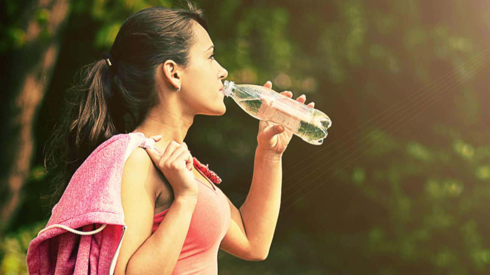 How do you avoid a sloshing stomach when running?