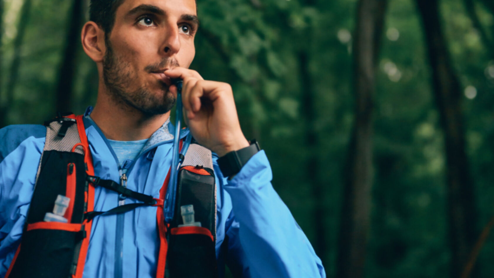 Drinken tijdens het hardlopen
