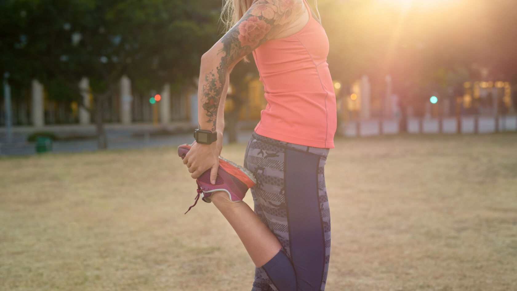 Minder zweten door een tatoeage