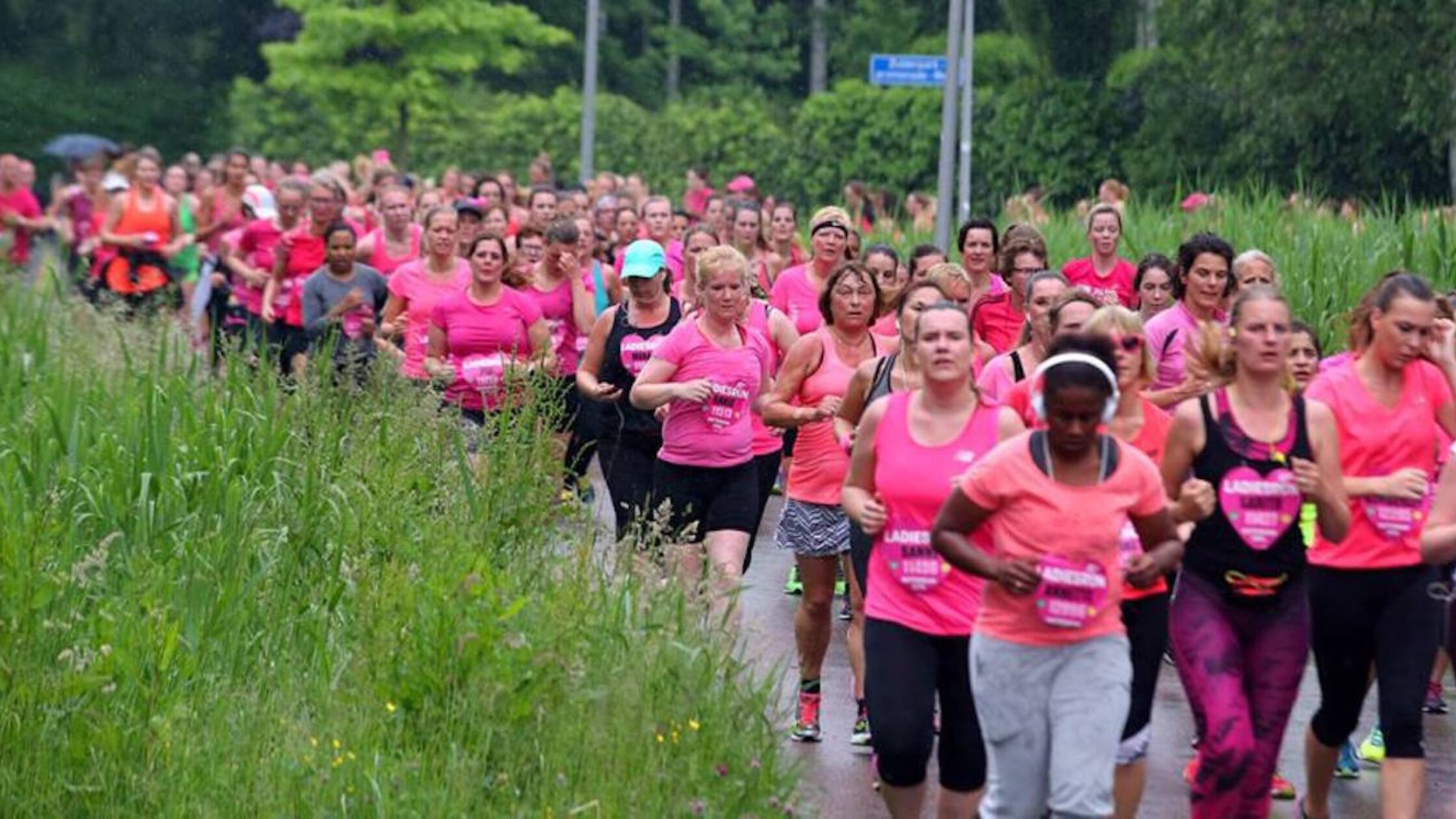 Pink Running Day: 4 ladiesruns op 1 dag