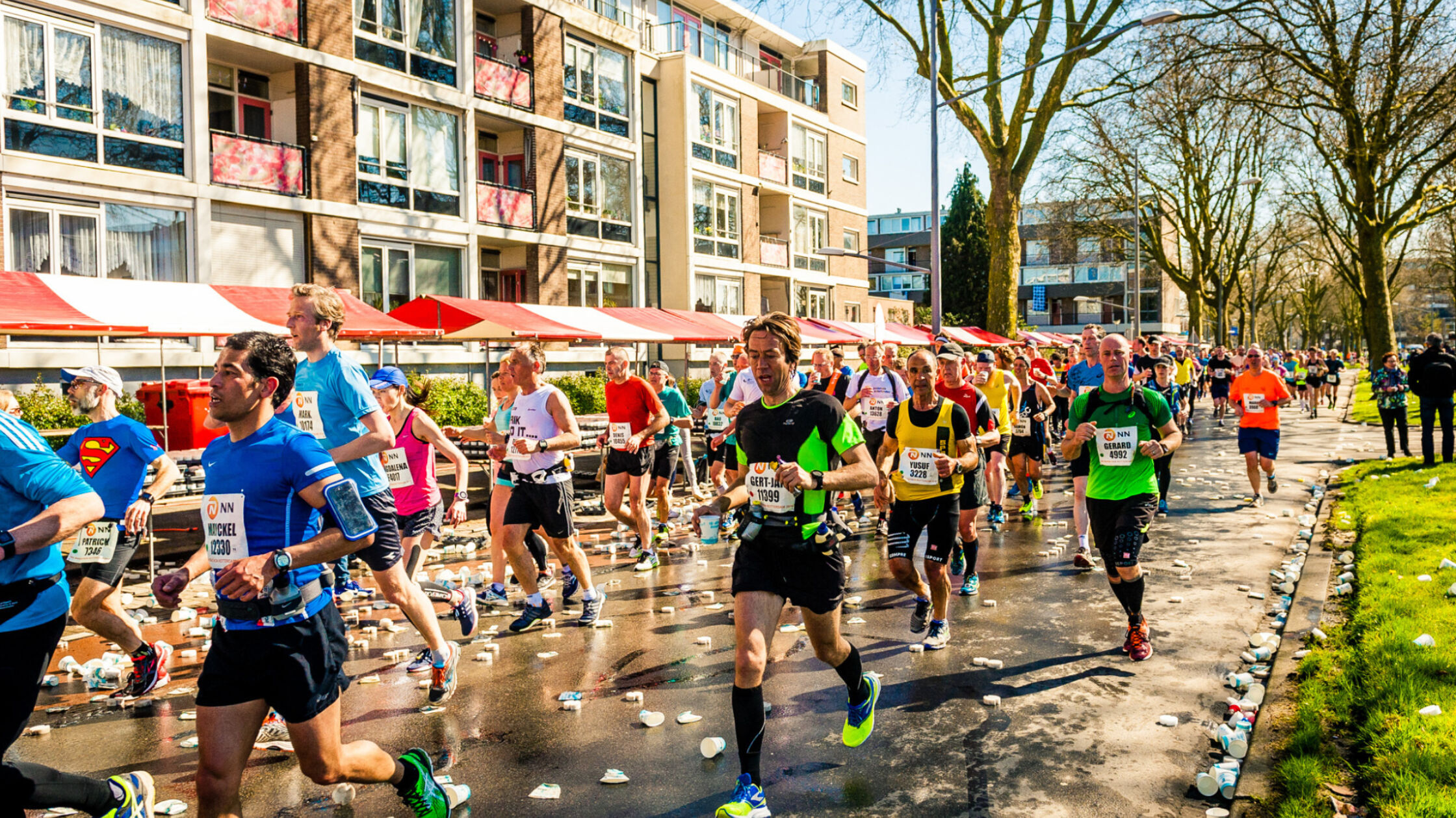 Let op! Het wordt warm bij de NN Marathon Rotterdam!