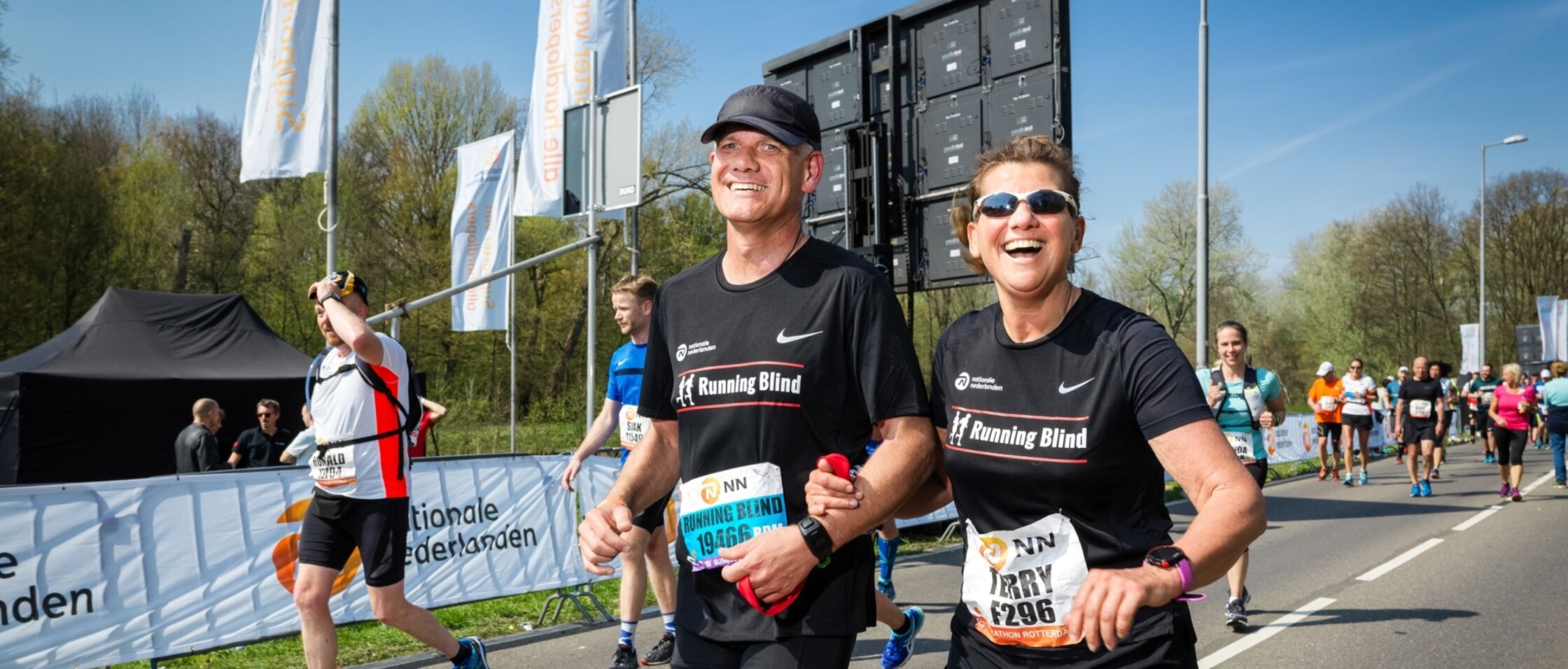 NN Zevenheuvelenloop decor voor eerste NK Running Blind