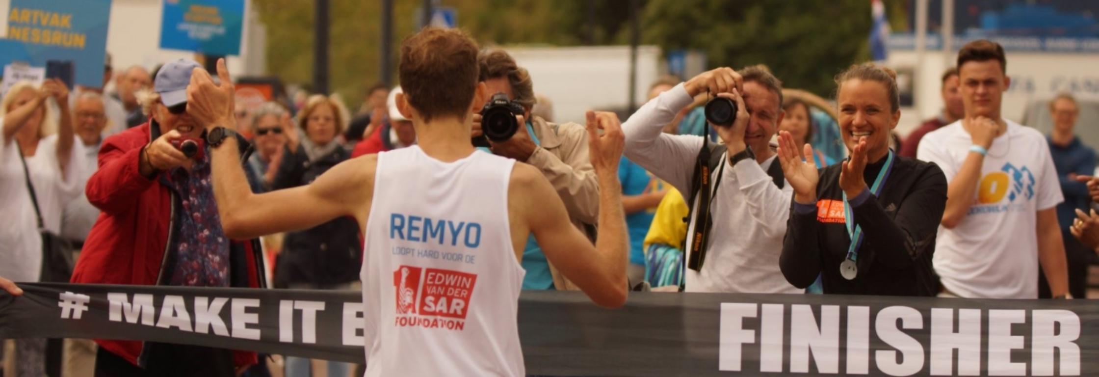 Remyo Tielsema wint drie jaar na hersenbloeding de 10 van Noordwijk