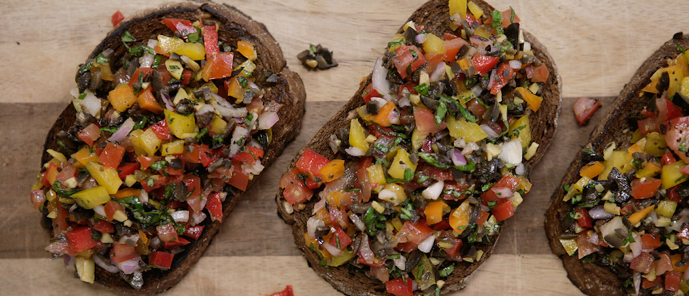 Recept voor tussendoor: bruschettasnack