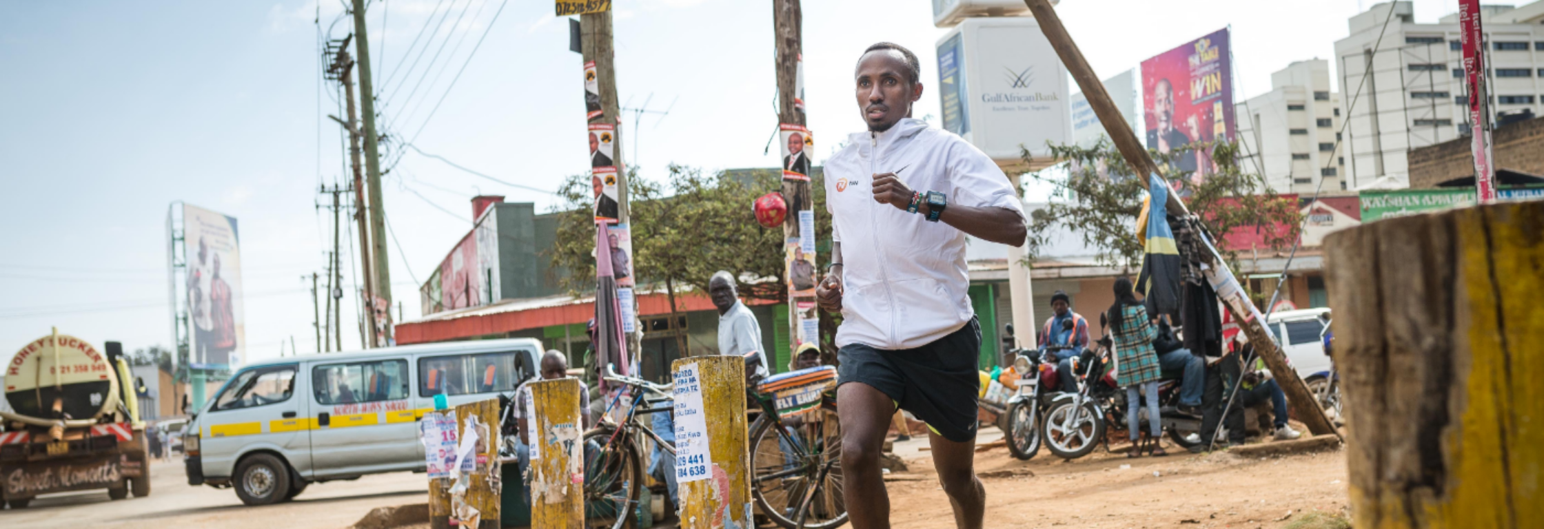 De gedachten van Abdi voor en tijdens die 42,195 kilometer