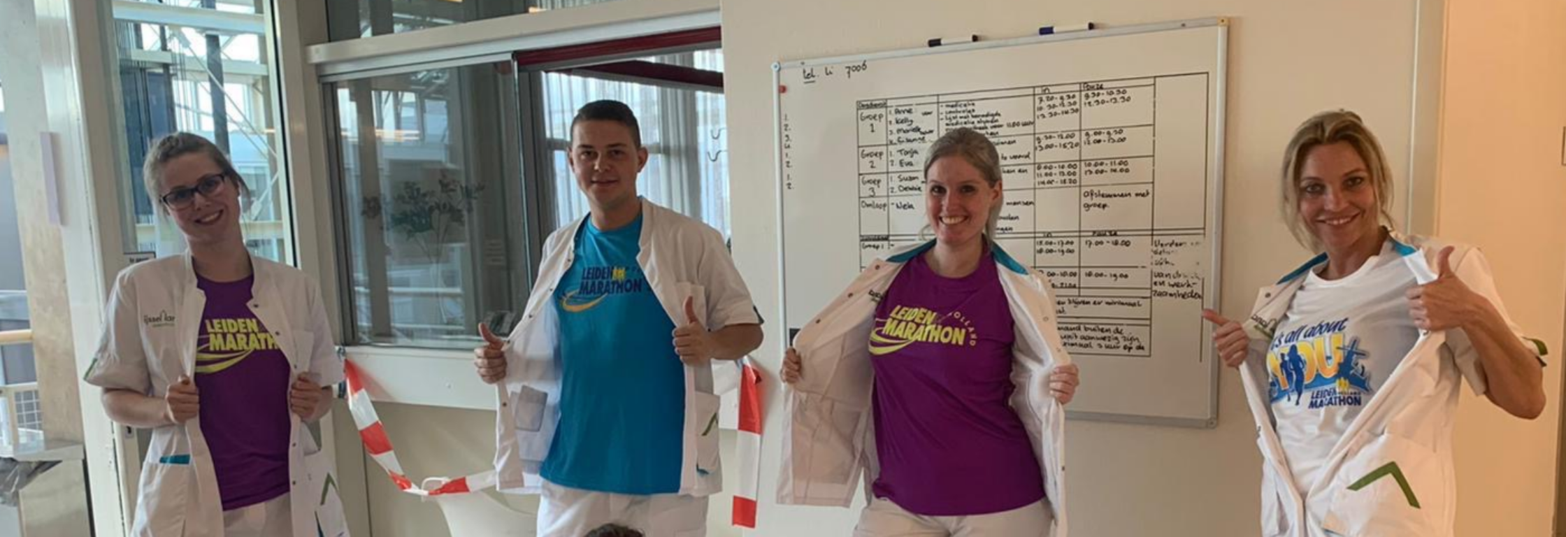 Evenementenorganisaties doneren massaal hardloopshirts aan zorgpersoneel