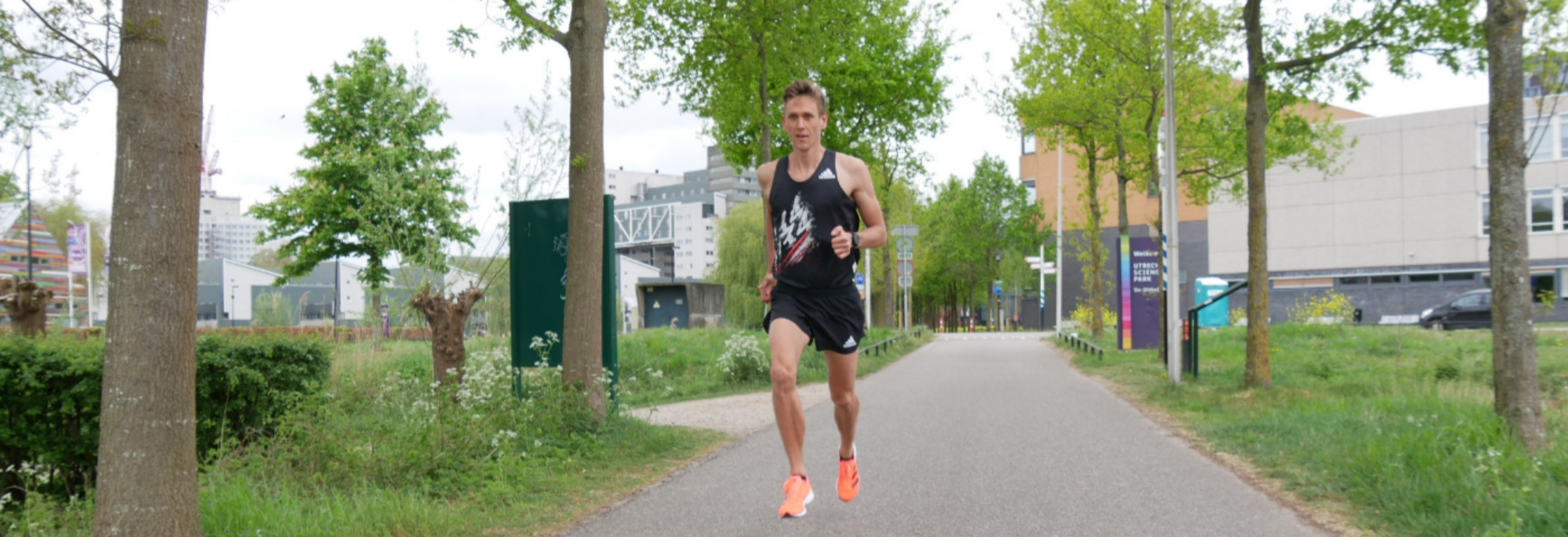 Ren tegen de klok tijdens de CoronaSolo10k run!