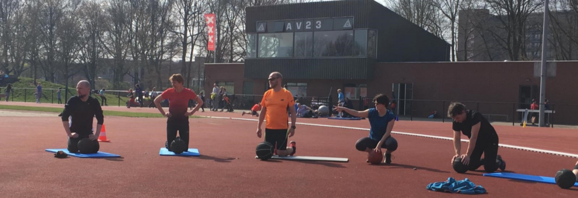 AV 1923: Veel vrijheid, gelegen in groot groen sportpark